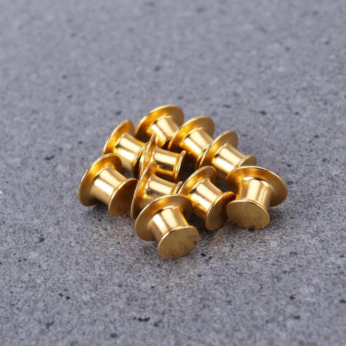 32pcs Gold Metal Locking Pin Keepers DIY Accessory Replacement Brooch Pin Backs for Hats and Clothes Crafting