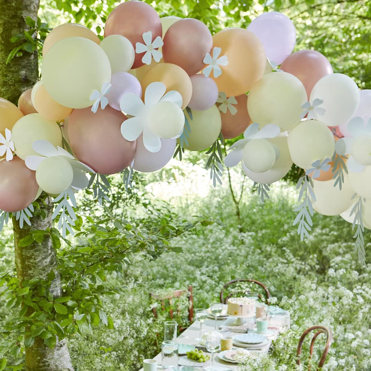 Meri Meri Pastel Daisy Balloon Garland