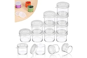 Plastic Mini Container with Secure Lid