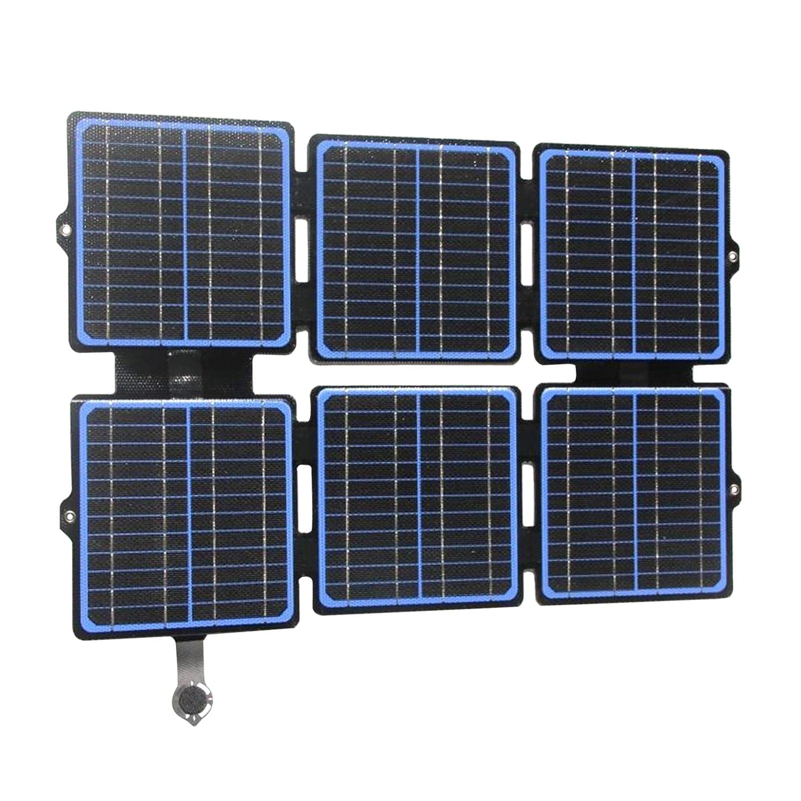 IPX6 Waterproof Solar Charger 30W 5V/12V Charging Panels Camera Laptop|Cell Phones & Accessories|Cell Phone Accessories|Chargers & Cradles
