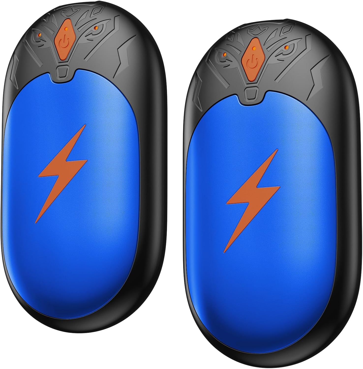 Hand Warmers Rechargeable 2 Pack, Electric Hand Warmer Up to 24Hrs, Wolf-Shape, Portable Reusable HandWarmer, Winter Gifts for Camping, Hunting, Fishing, Christmas