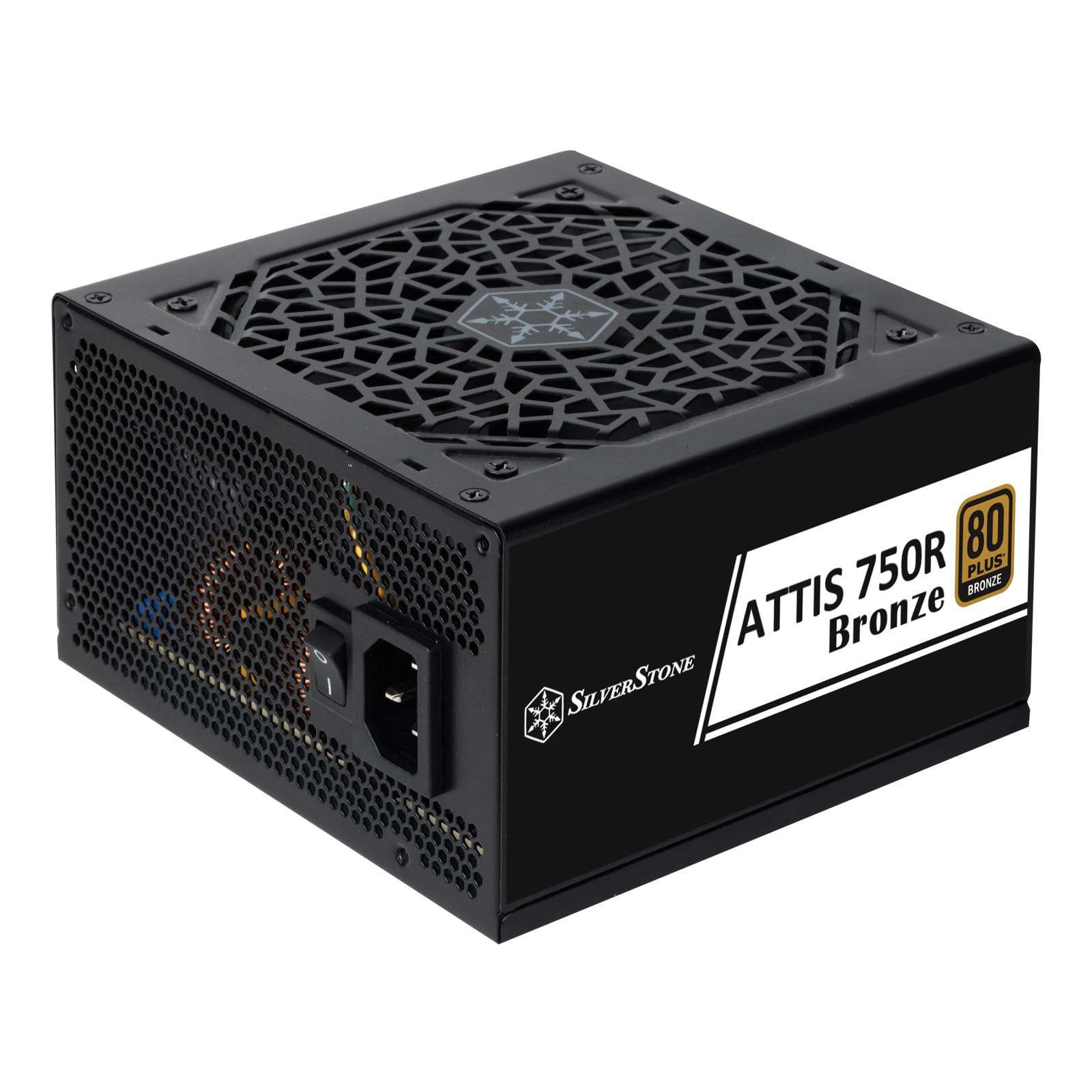 SilverStone Technology ATTIS 750R brąz, 80 Plus brąz ATX-3,1 ATX zasilacz 750 W, SST-AT750R-BF