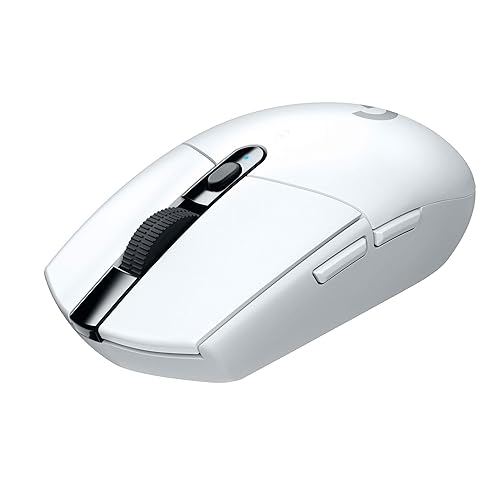 Logitech G305 Lightspeed Ratón Gaming Inalámbrico, Captor Hero 12K, 12,000 dpi, Ultra-Ligero, Batería de 250h, 6 Botones Programables, Memoría Integrada, PC/Mac, Blanco - Chollo en Videojuegos
