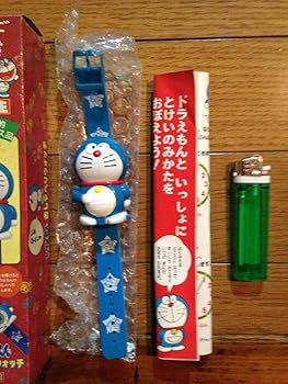 ドラえもん　おしゃべり目ざまし時計　大山のぶ代　音声付き　レトロ Amazon | ドラえもん おしゃべりウォッチ 昔のドラえもんの声