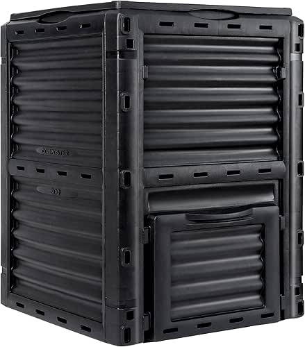 F2C Garden Compost Bin from BPA Free Material -80 Gallon(300