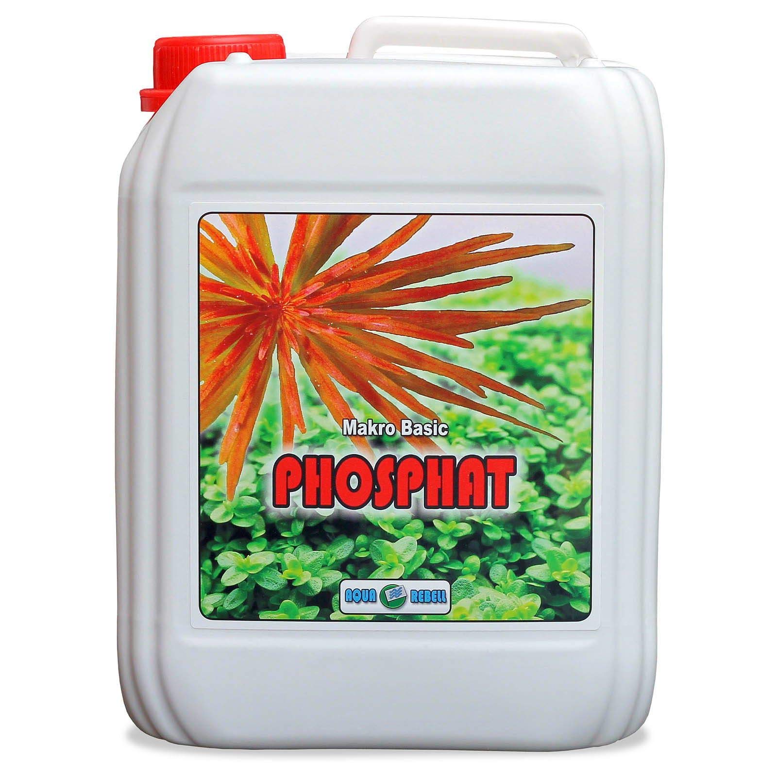 Macro Basic fosfato 5L I Fertilizante para plantas acuáticas para el suministro óptimo de plantas acuáticas en el acuario