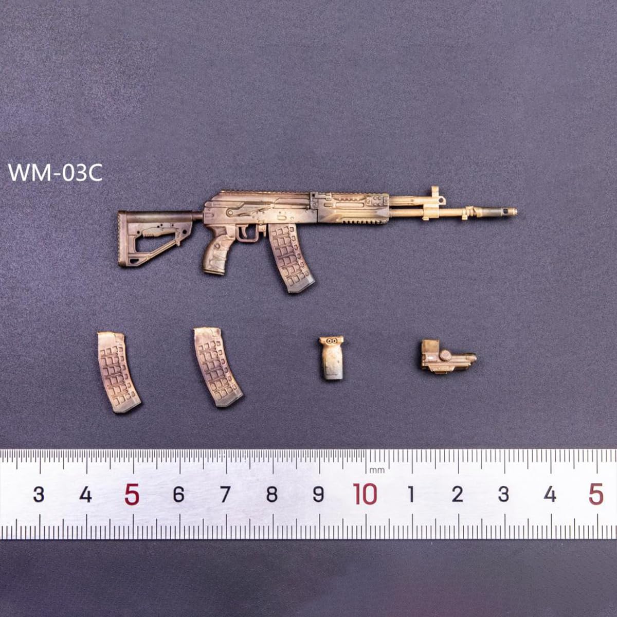 Amazon | HiPlay HASUKI 1/12 フィギュア用 AK-12武器アクセサリー
