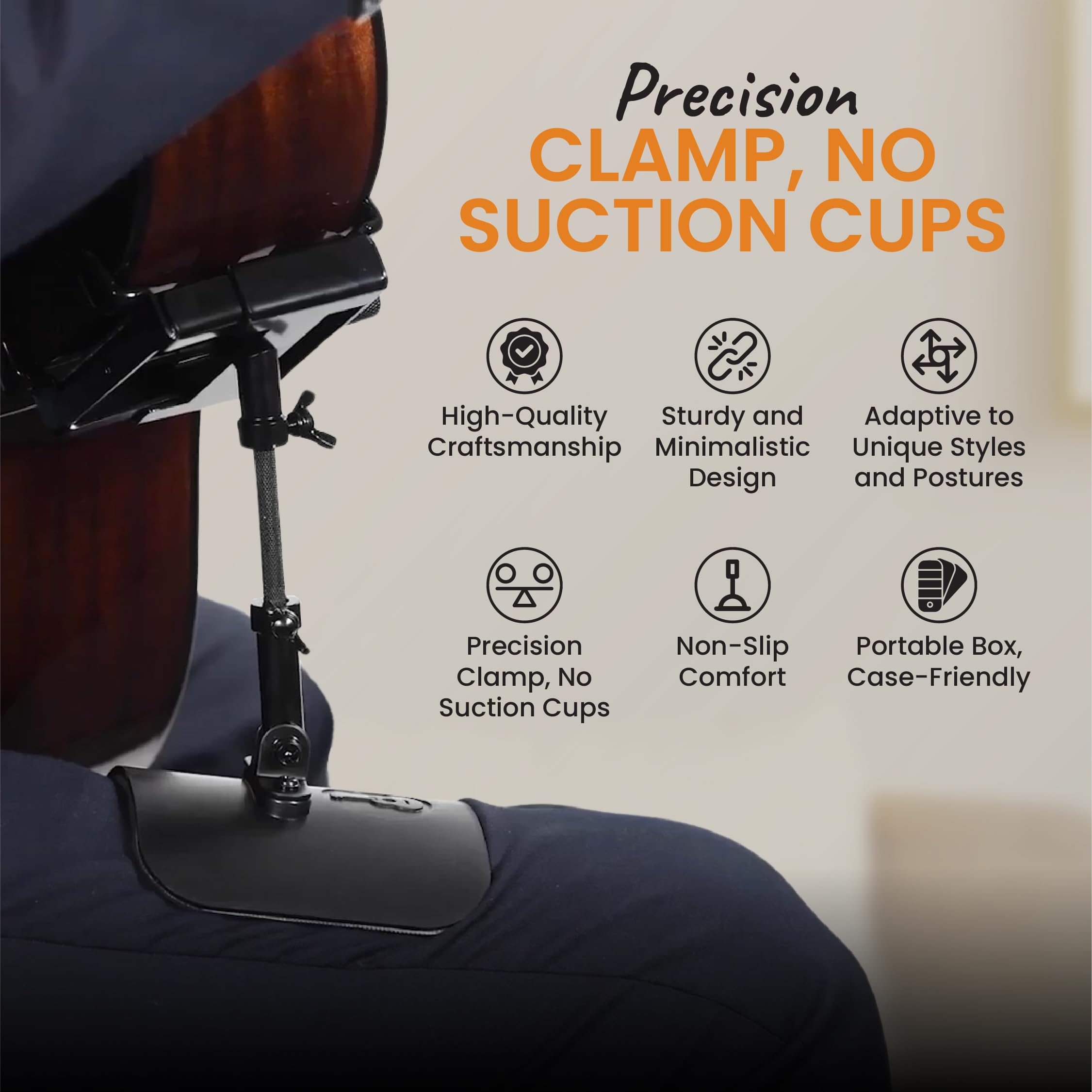 Supporto per chitarra classica, supporto professionale per chitarra classica per chitarristi classici, supporto per chitarra acustica, supporto romantico per chitarra