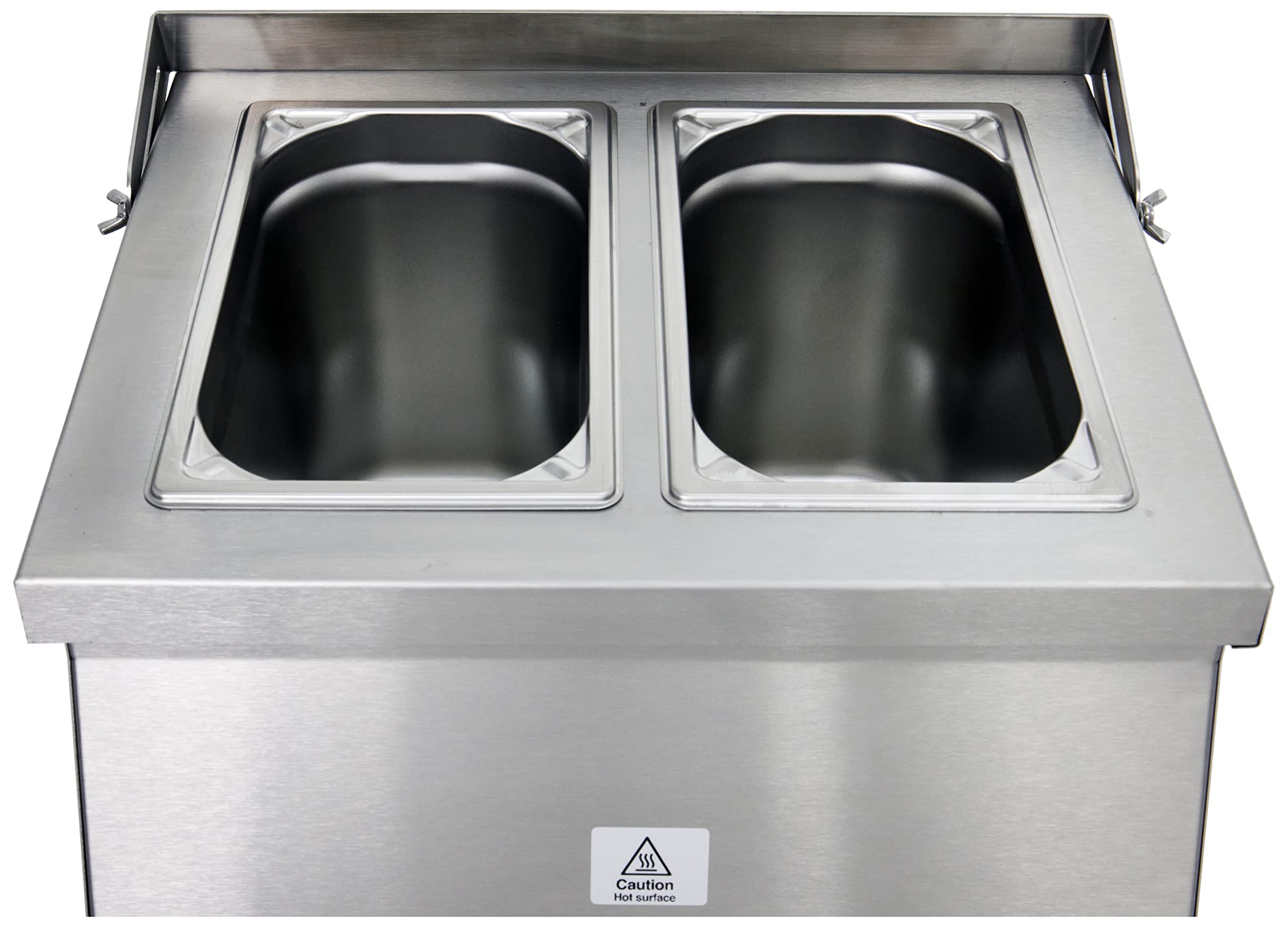 Saro Bainmarie BM-0214 2X1/4 GN 200 - Dispensador