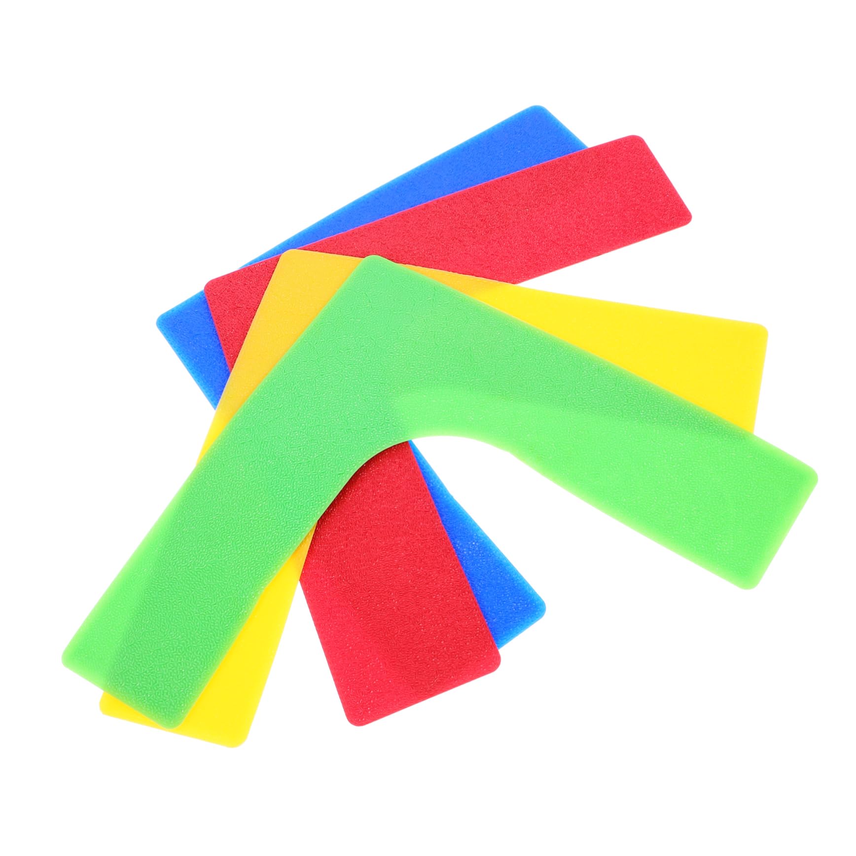 Toyvian Marcatori per Pavimenti in PVC, 4 Unitá, Angolo Retto, Resistenti agli Strappi e Antiscivolo, per Allenamento Sportivo e Campi da Tennis