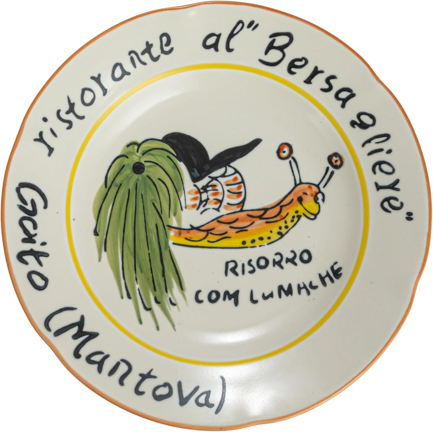 Creative Co-Op Stoneware Plate Set with Hotel Restaurant Image Styles, Multicolor, Set of 12