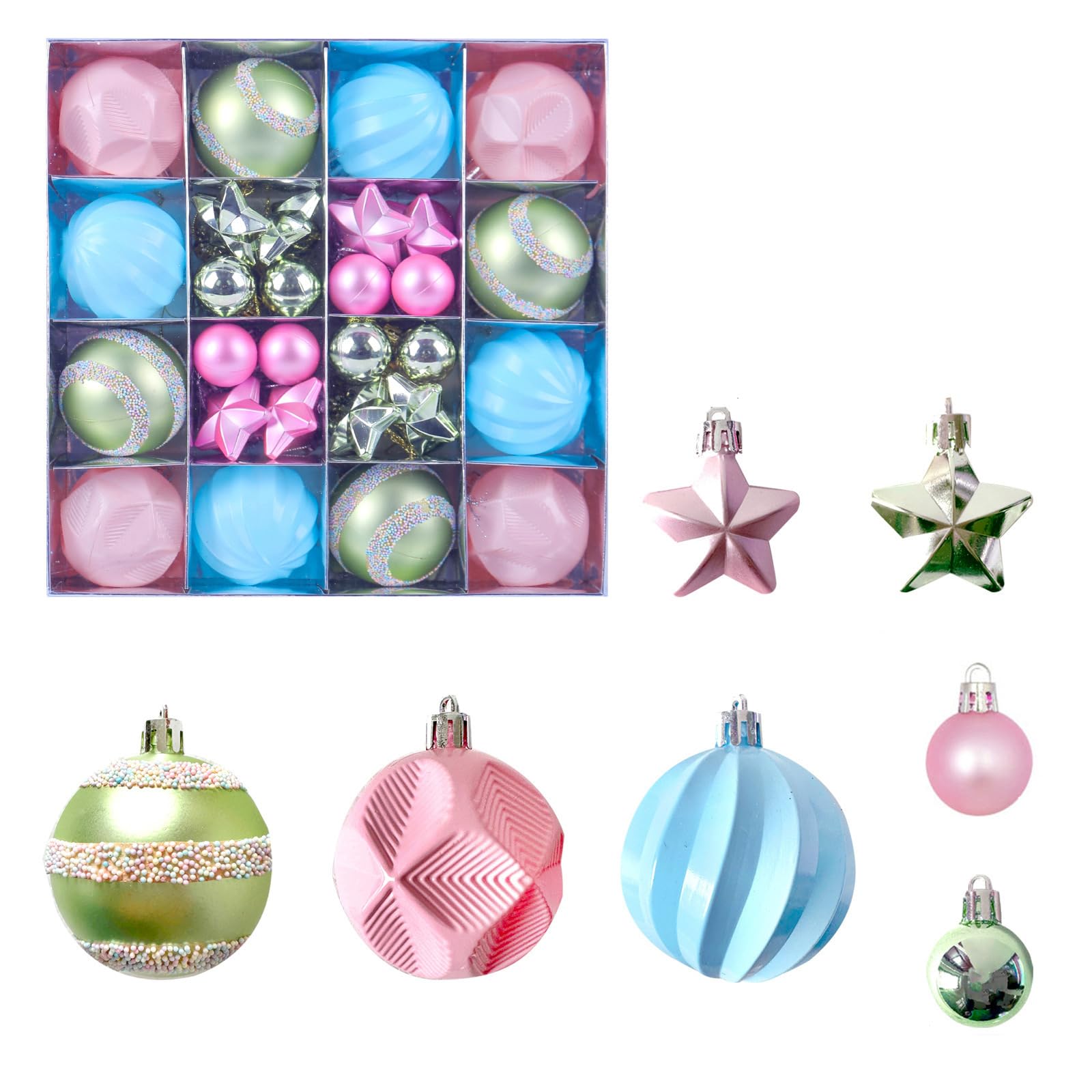Décoration de Noël macaron pour transformer un sapin triste en espace festif original