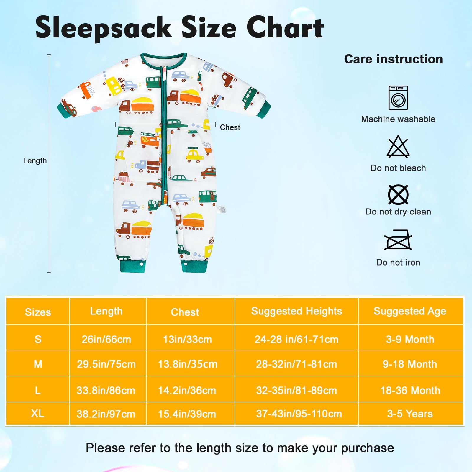 MOEMOE BABY Sacco Nanna Con Piedini Per Bambini Cotone Tog