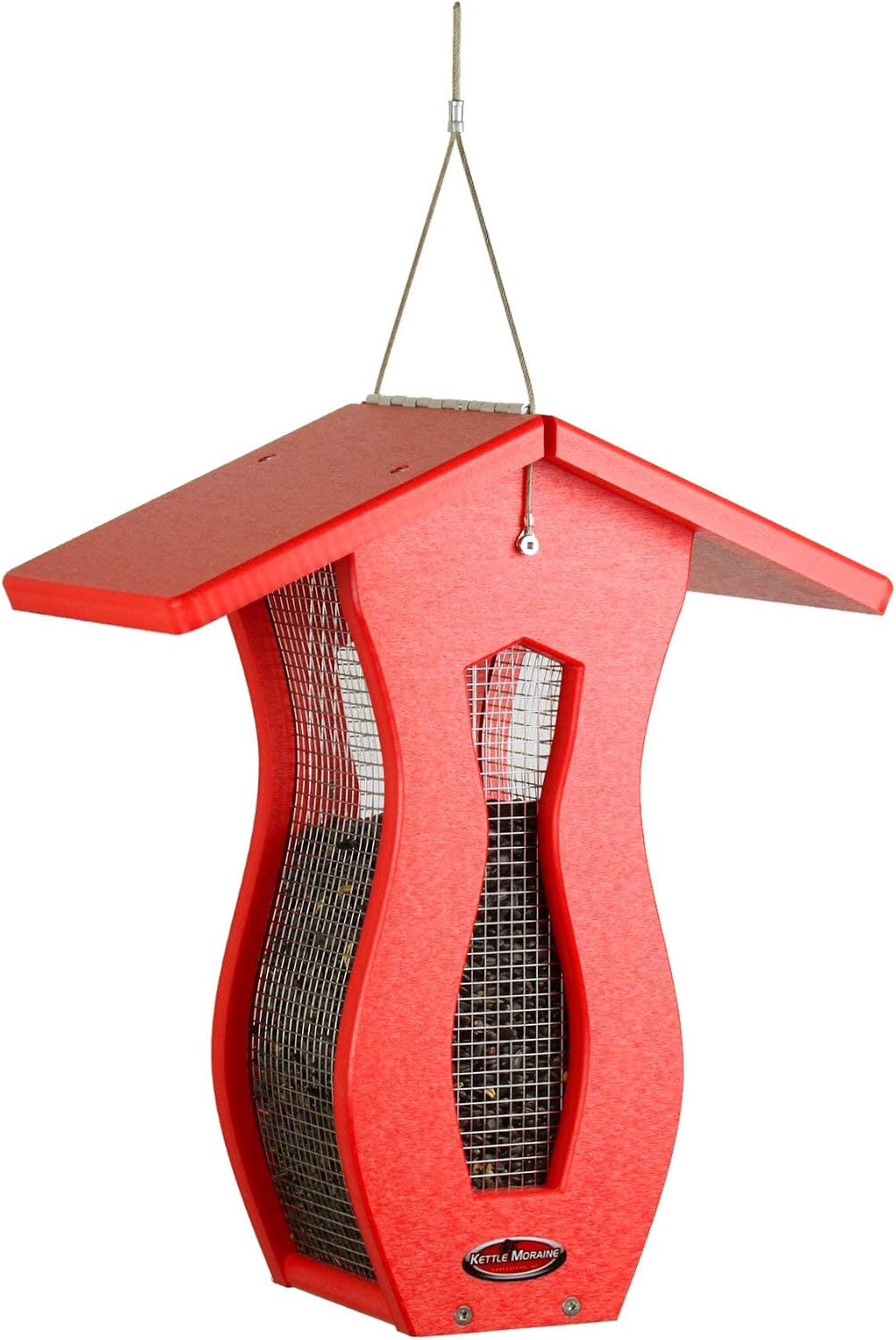 Kettle Moraine Large Recycled Curved Screen Feeder (Blue/Blue)
