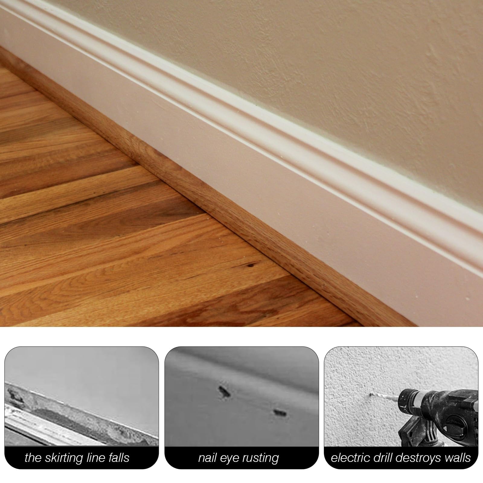 200 StüCk Doppelkopf-Sockelfaden, Nahtloser Nagel, Spurlose NäGel