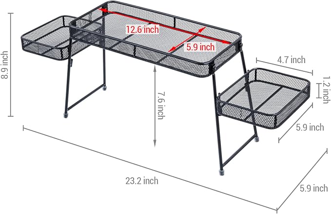 Organizador Metálico Negro de 3 Niveles sobre Fregadero miniatura 3