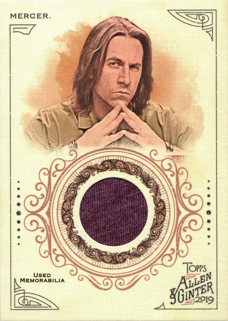 2019 Topps Allen and Ginter Relics #FSRA-MM Matthew Mercer Used Memorabilia Baseball Trading Card - Voice Actor & Dungeonmaster