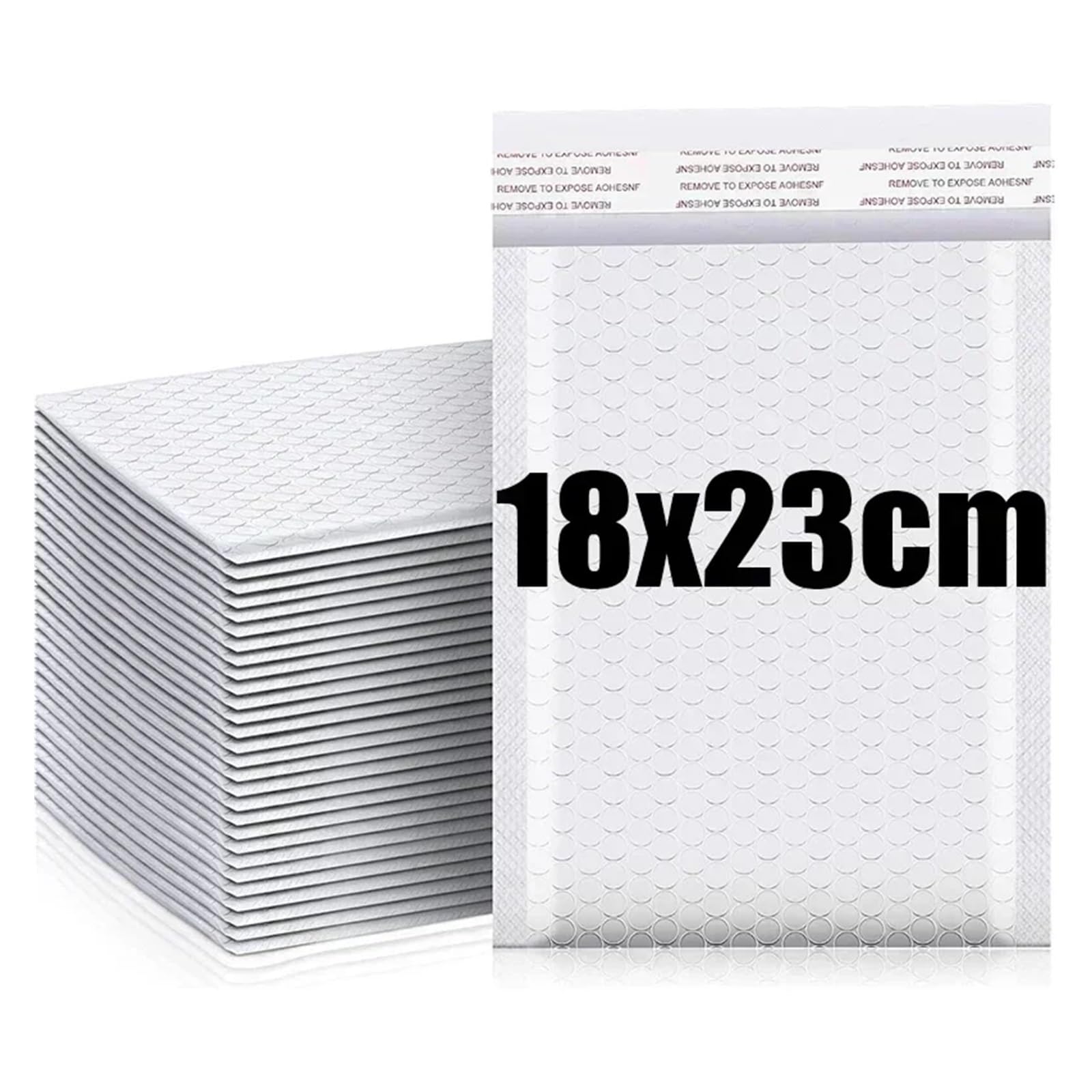 Koperty Bąbelkowe, Białe, Różne Rozmiary, 10-100 Szt(18x23cm,100PCS)