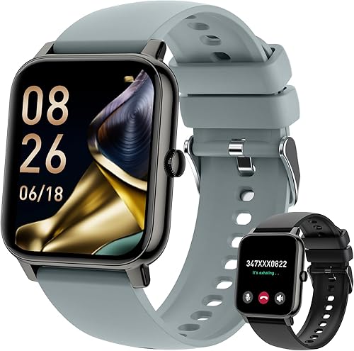 Miniatura 11 de Reloj inteligente para mujer con rastreador de fitness: relojes inteligentes dorados para mujer, relojes digitales para hombre, hacer/responder