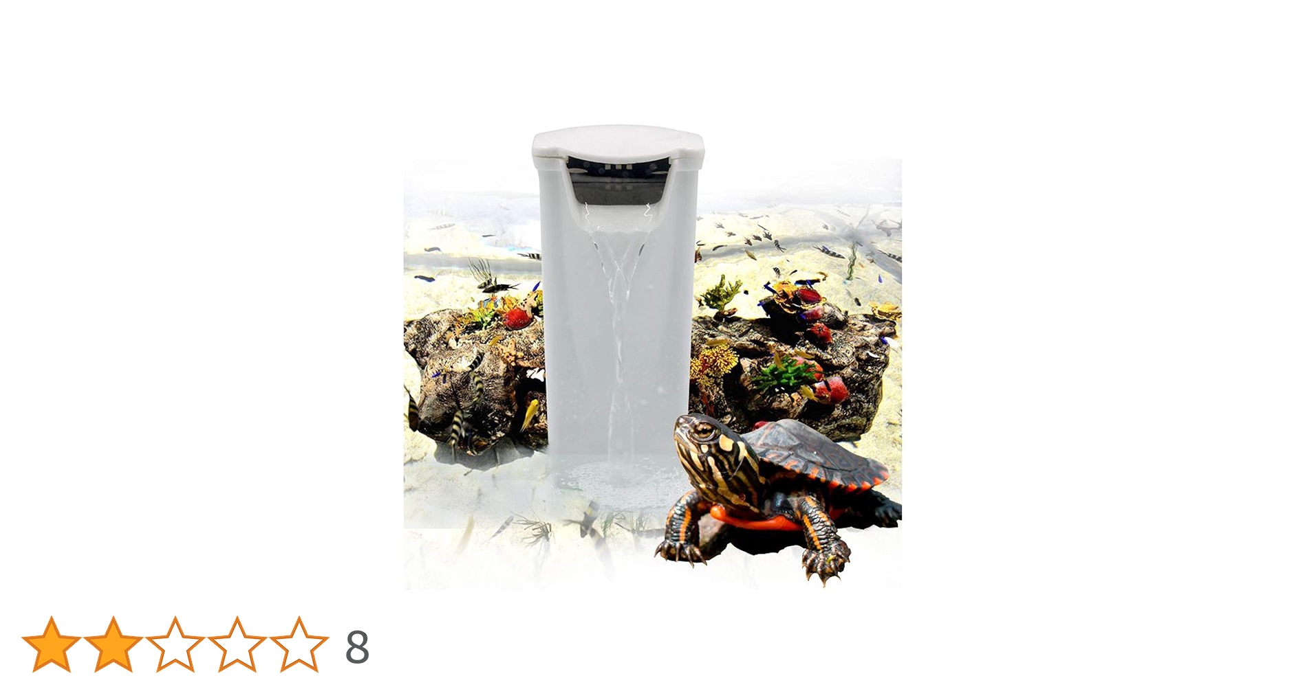 Amazon | OsAtNb 水槽 フィルター 小型水槽 滝 流れる水 爬虫類