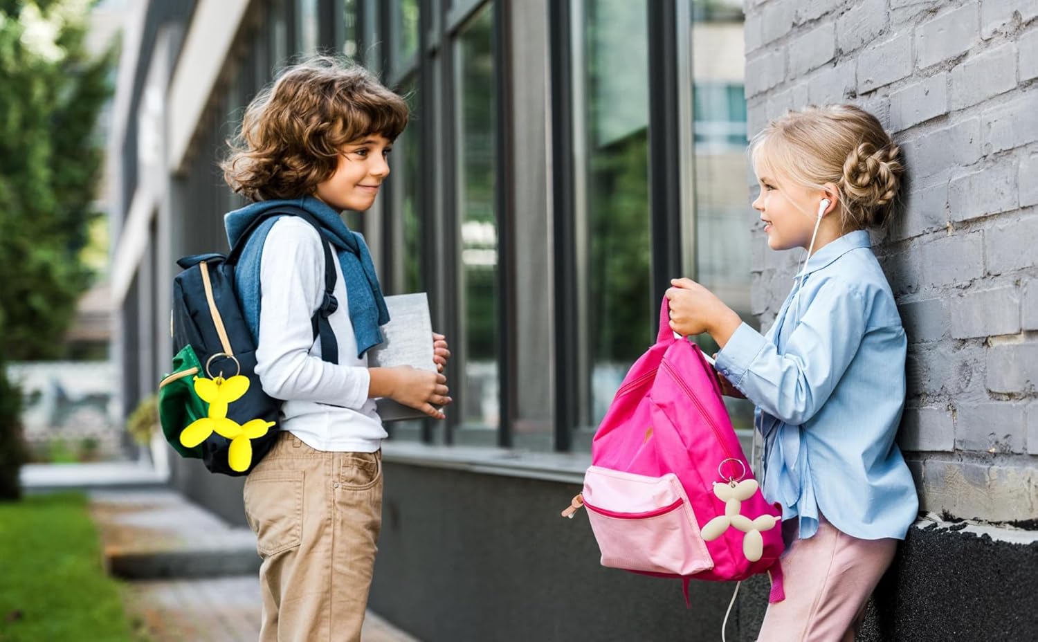 20 packs Mini Balloon Dog Puppy keychain Party favors Birthday Gifts Backpack Decorations - Image 4