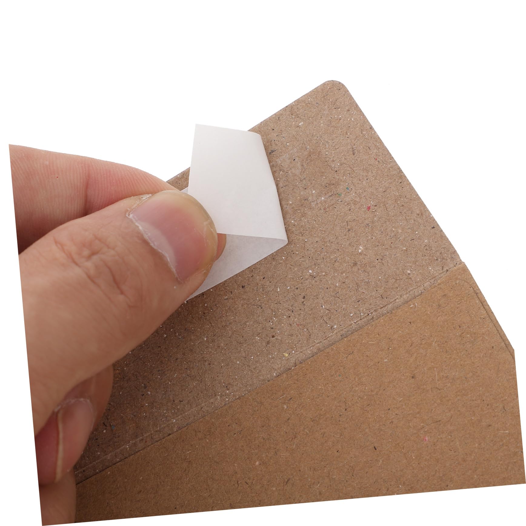 100 Stück Selbstklebende Kraftpapier Briefumschläge Vintage Umschlag für Einladungen Grußkarten Briefpapier Aufbewahrung Multifunktional