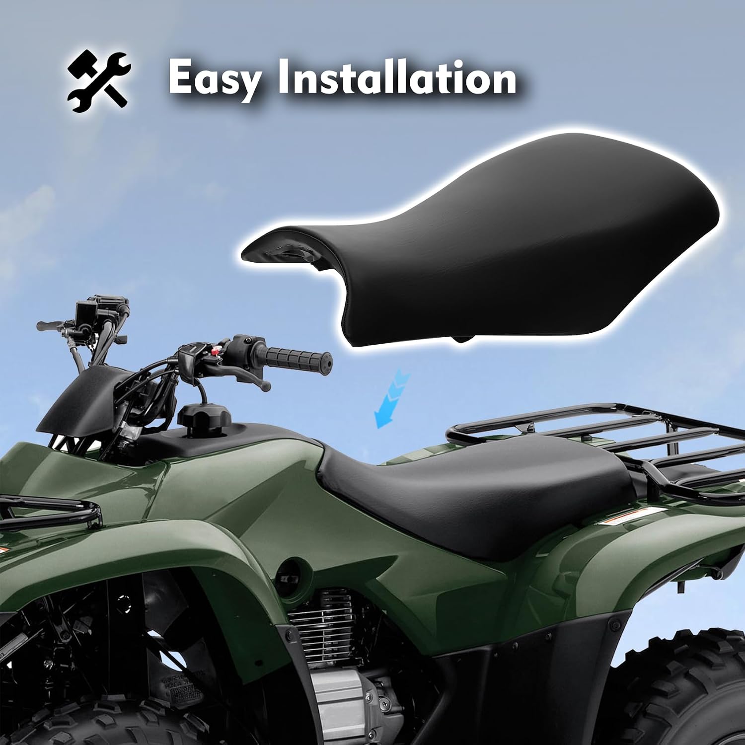 XMT-MOTO Complete Seat Cushion Fit For HONDA TRX250TE/TM 2006-2024