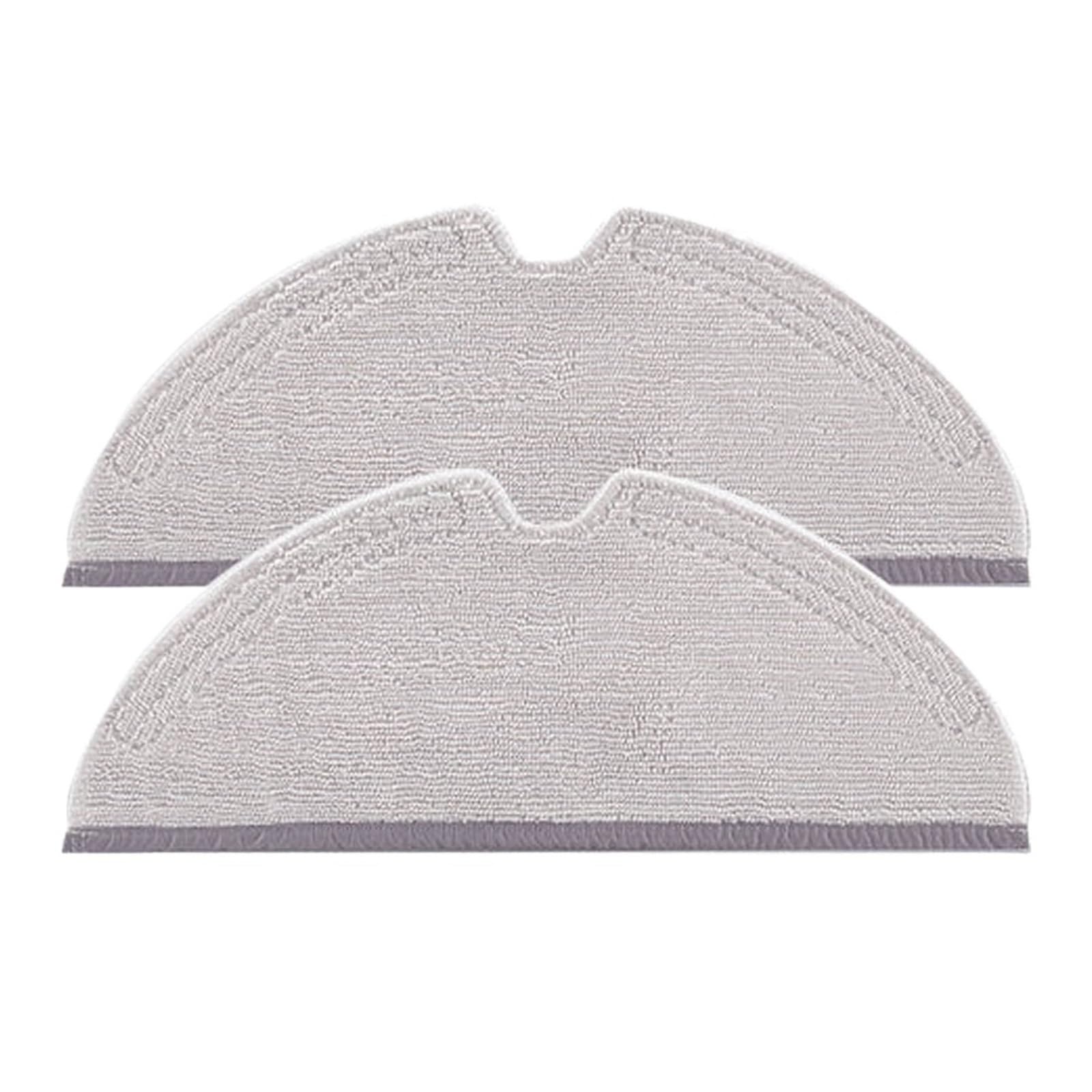 PNULGLKND Washable Mop Cloth, Compatible for Roborock S5 Max/S6 Pure/S6 MaxV/S51/S50/S55/S4/Q8 Max/Q5 Pro/Q7 Max, Robot Vacuum Cleaning Accessories(Mop 2pcs)