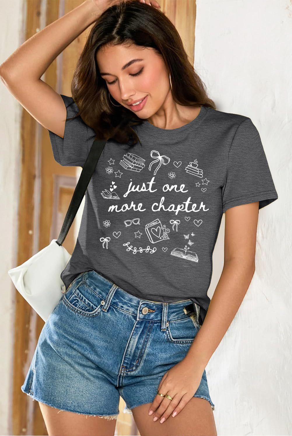 Book Shirt for Women Reading Teacher Shirts Book Lover Tshirt Cute Bookworm Womens T Shirt Teacher Short Sleeve Tops - Image 7