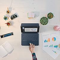 Vista 15 de Logitech Rugged Combo 3 Touch iPad® Funda de teclado con trackpad y conector inteligente para iPad (7ª, 8ª y 9ª generación) para educación - Azul