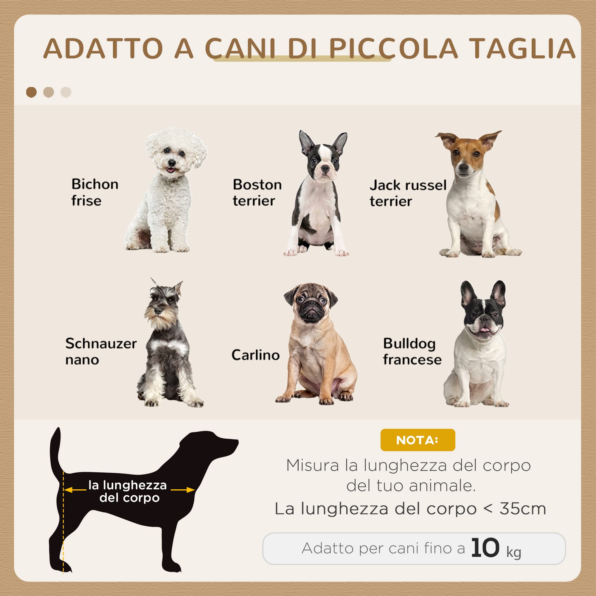 PawHut Divano Chaise Longue Ottomana per Animali, Nero, 82.5x45x41.5cm