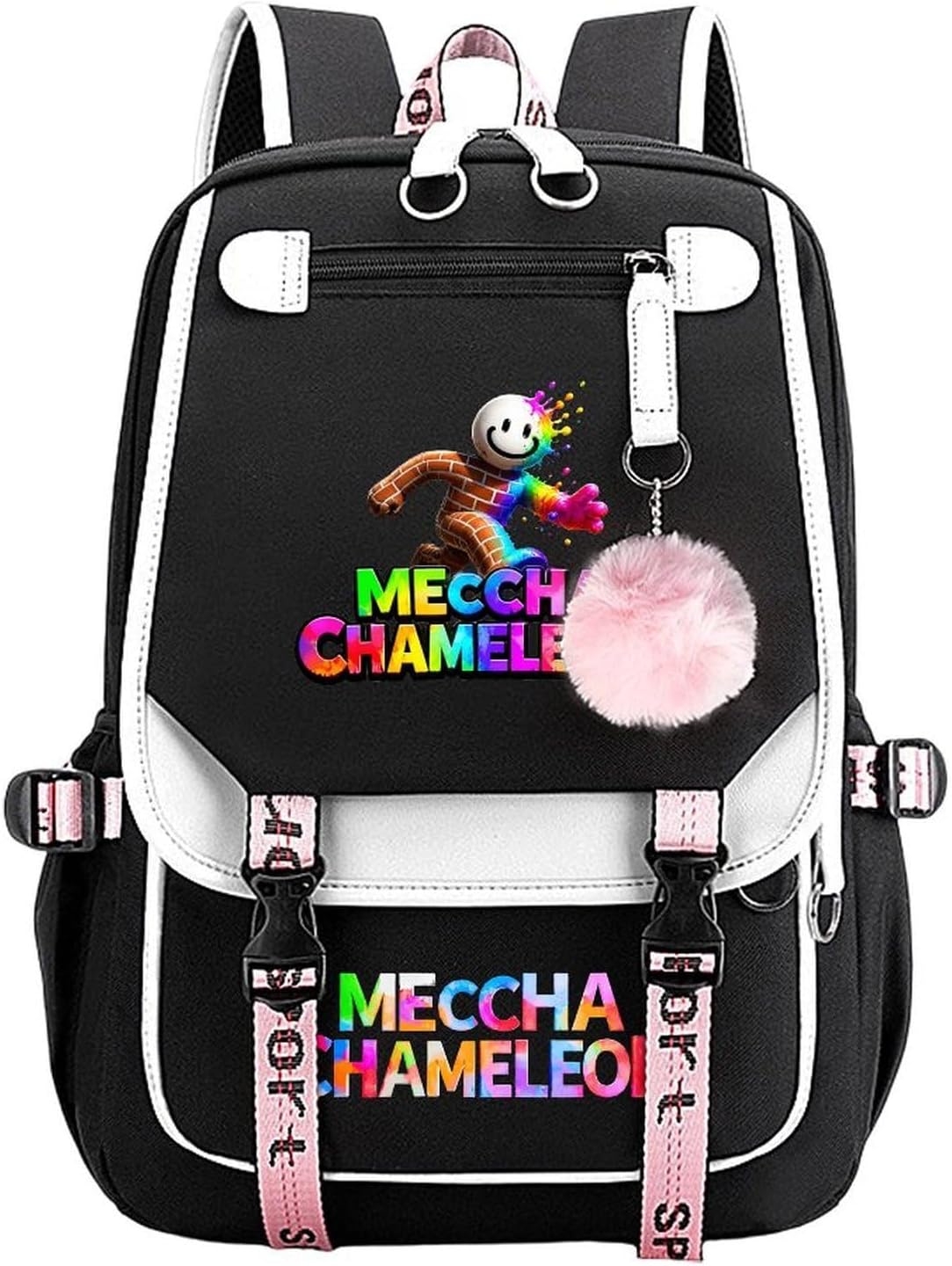 Meccha Chameleon 17 Inch Adjustable Strap Backpack for Comfort IX