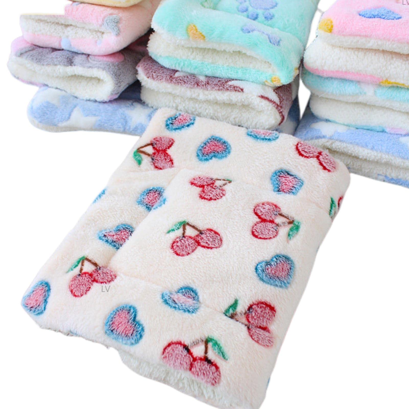 KOOBS Coperta per Cani Cuscinetto per Peluche Morbido da Pet Ispessato Materasso per Pet Materasso Cucciolo di Divano Gatto Cuscino Caldo per Dormire
