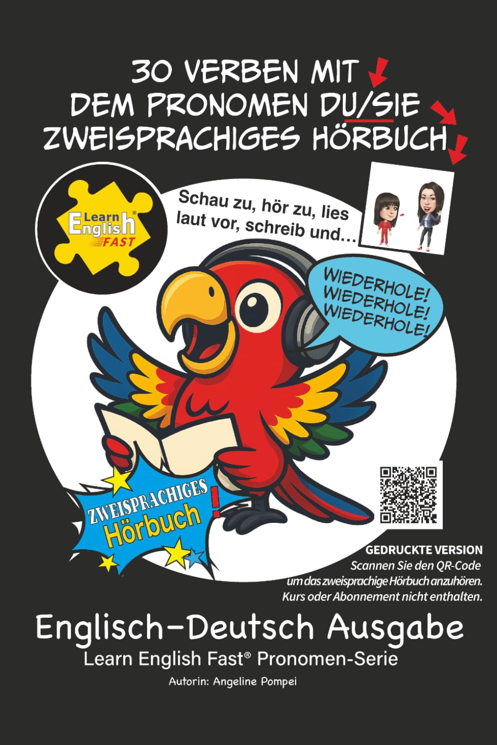 30 englische Verben mit dem Pronomen ihr: Zweisprachiges Hörbuch