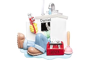Personalized Plumber Christmas Ornament: A Unique and Customized Holiday Decoration