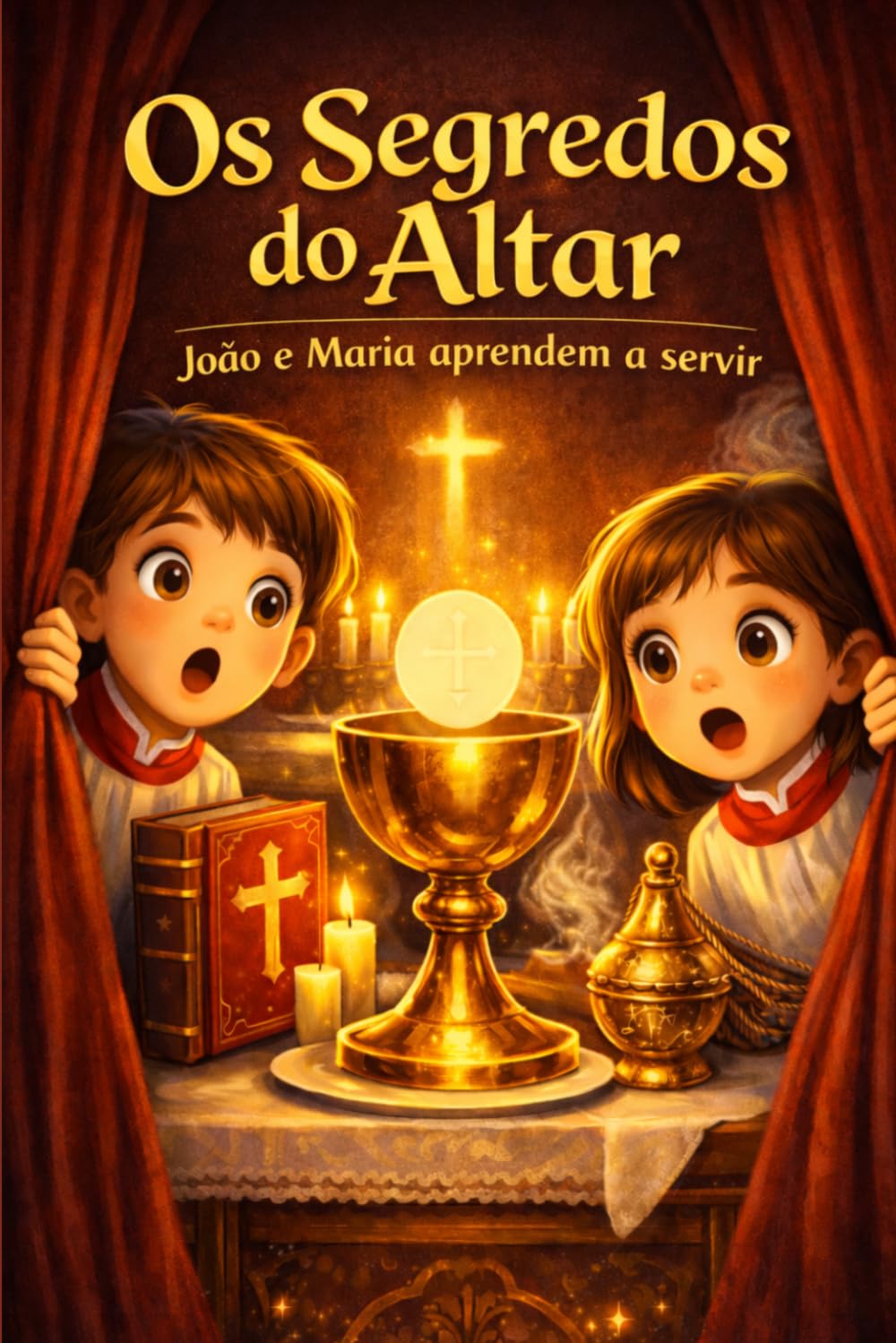 OS SEGREDOS DO ALTAR: João e Maria aprendem a servir (CAMINHOS DE LUZ)