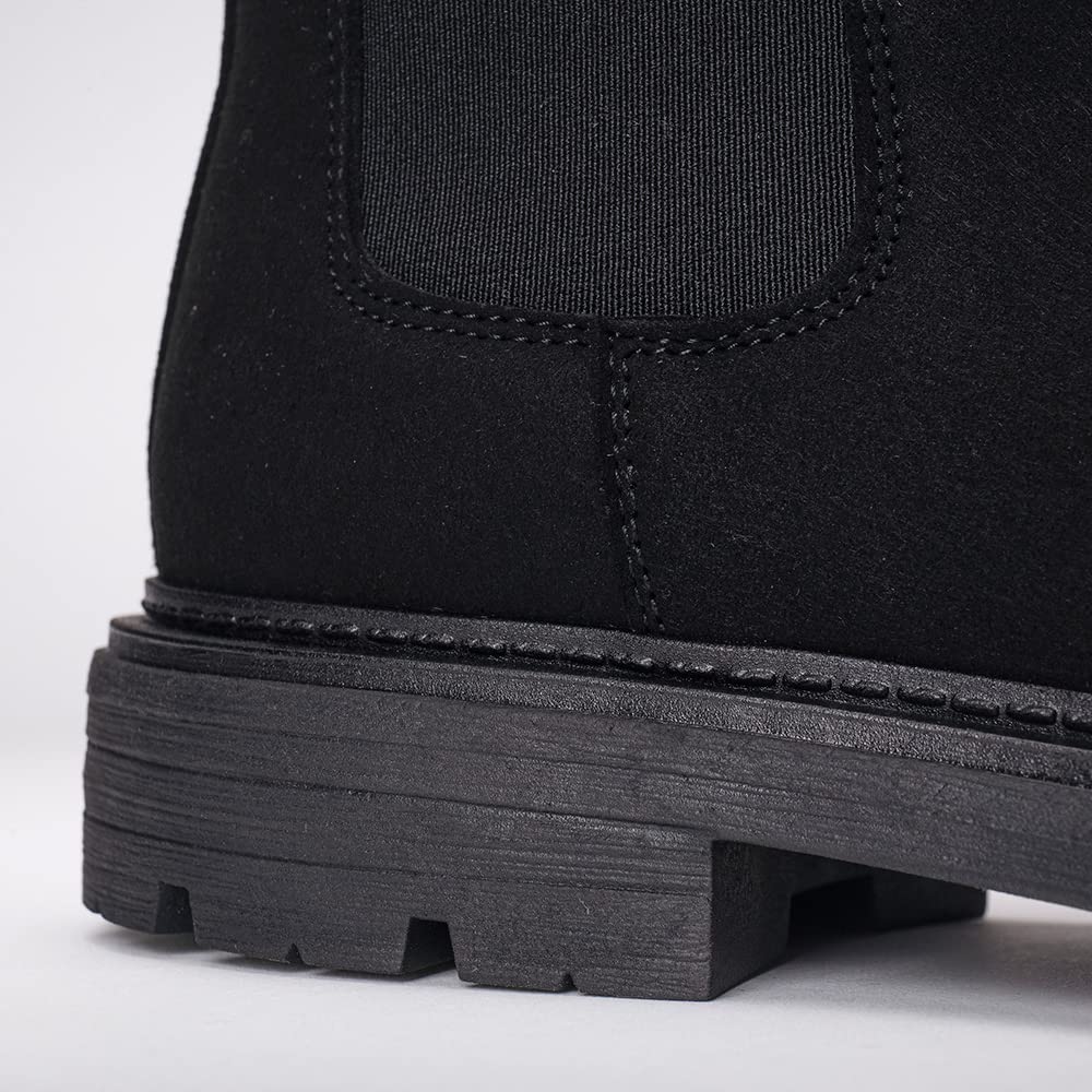 Men's Vegan Chelsea Boots Faber Black
