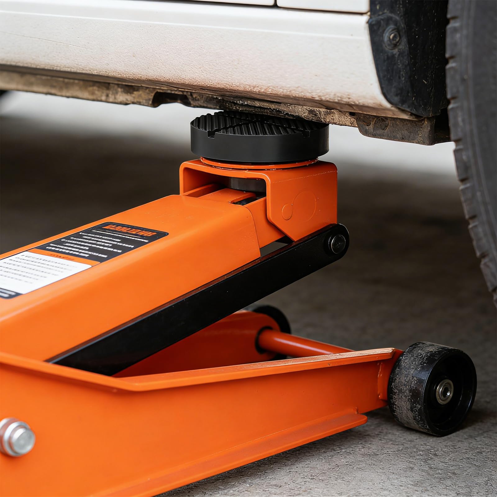 Universal Floor Jack Rubber Pad Adapter Pinch Weld Side Frame Rail...