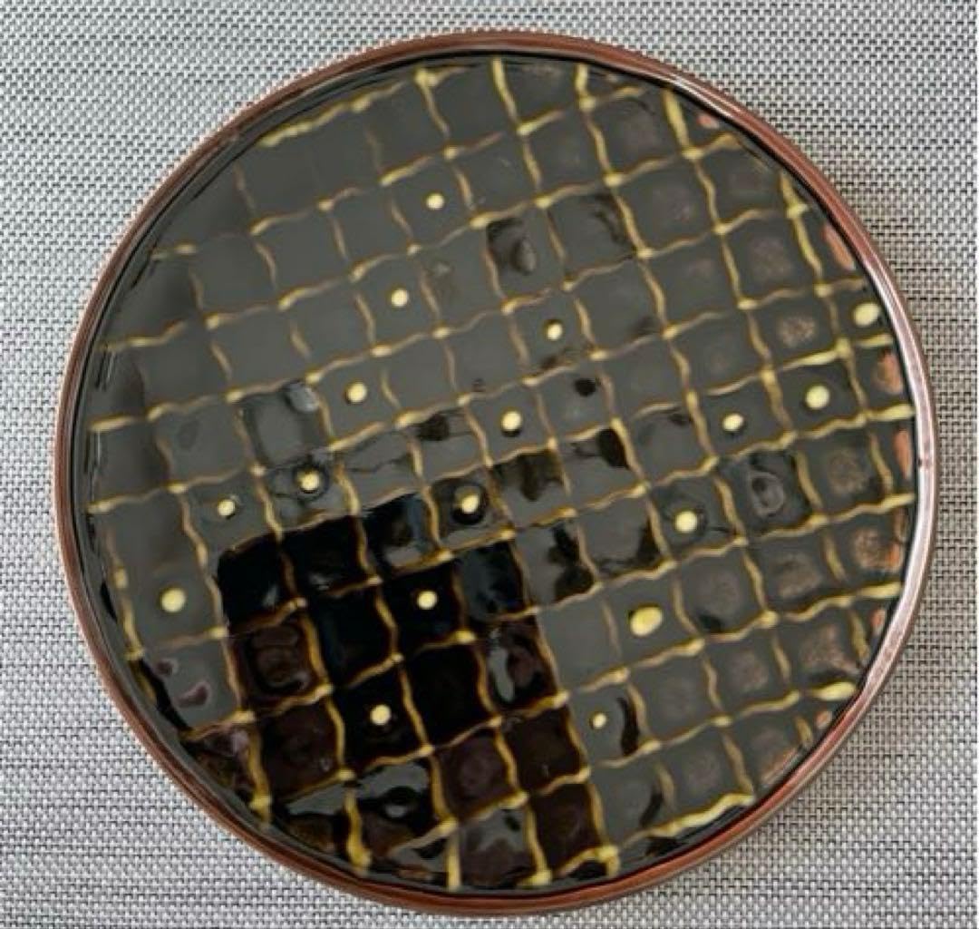 業務用 プレート26㎝ 大皿 有月 (茶月) 業務用食器の食器プロ