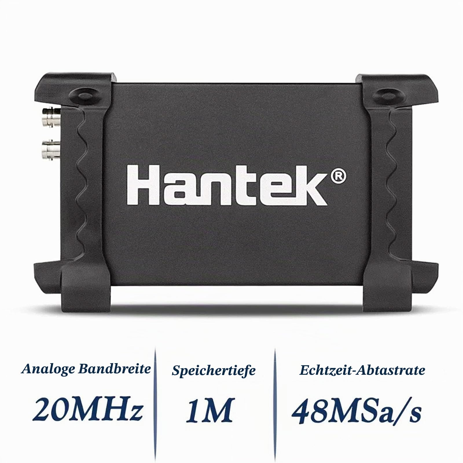 Hantek 6022BE 2-Kanal-USB-Digital-Speicher-Oszilloskop, 20 MHz, PC-basiert, 48 MSa/s