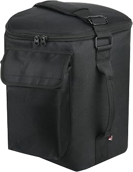 Travel Carrying Case for Bose S1 Pro/Bose S1 Pro+, Slip Cover Case with Shoulder Strap &Accessory Pocket, Portable Carry Bag Holder w Handle Strap for Bose Speaker Black