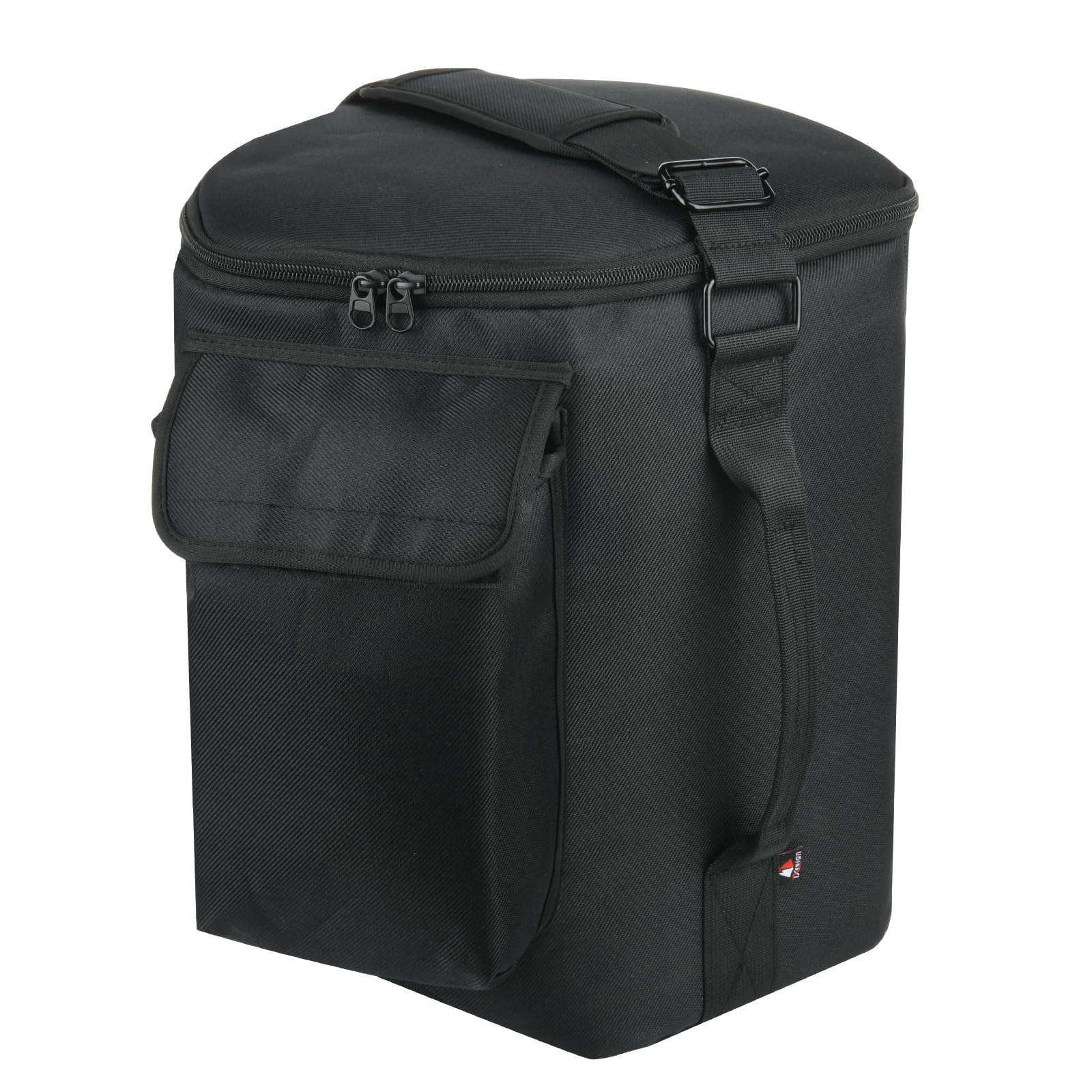 TXEsign Travel Carrying Case for Bose S1 Pro/Bose S1 Pro+, Slip Cover Case with Shoulder Strap &Accessory Pocket, Portable Carry Bag Holder w Handle Strap for Bose Speaker (Black)