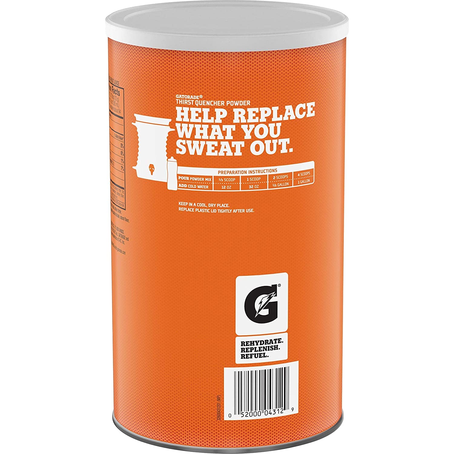 Gatorade Thirst Quencher Powder, Glacier Cherry, 76.5 oz Canister