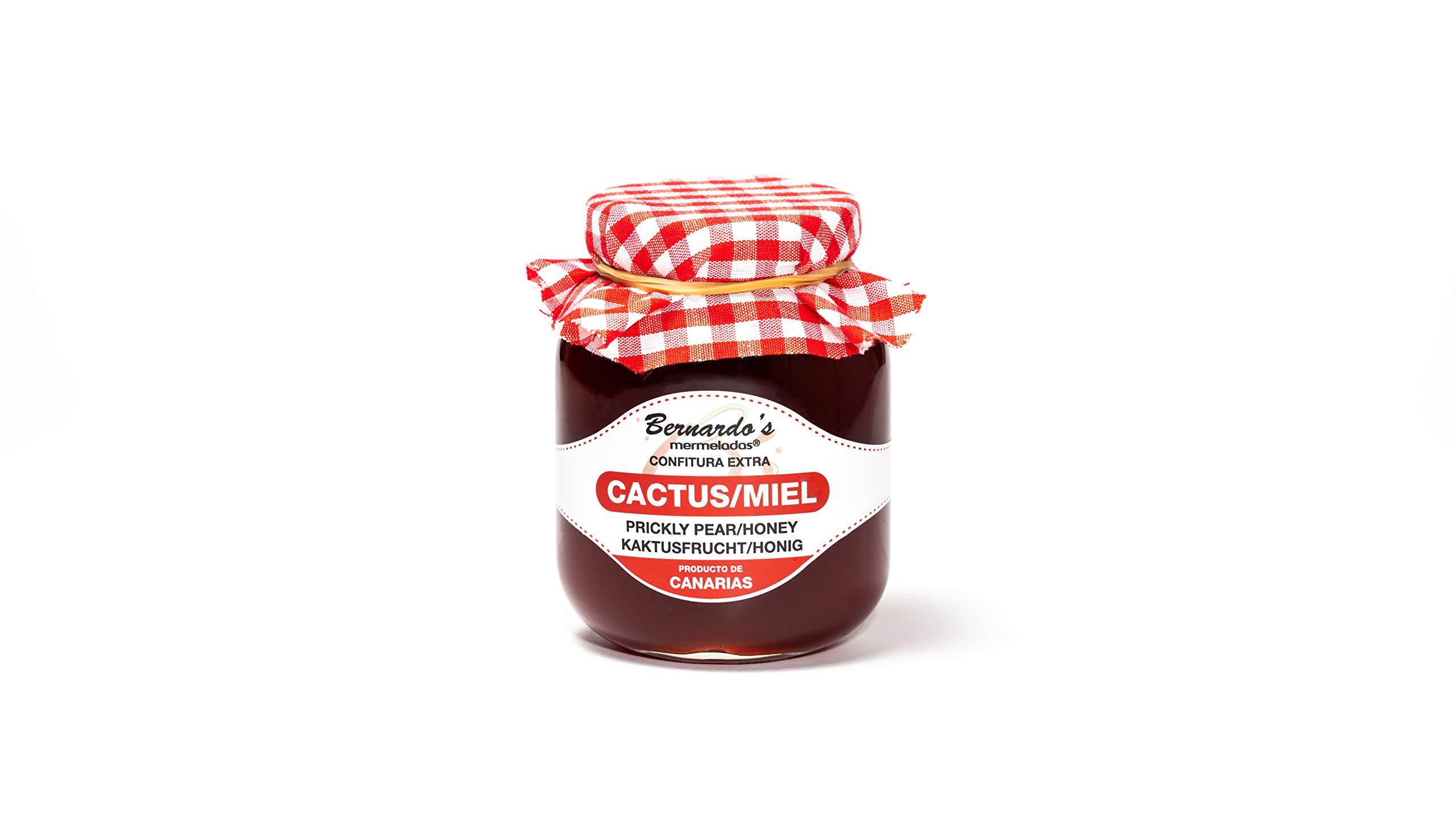 Bernardo's Mermeladas - Kaktusfrucht Konfitre mit Honig Cactus Miel - 240  Gramm : Amazon.de: Lebensmittel & Getrnke