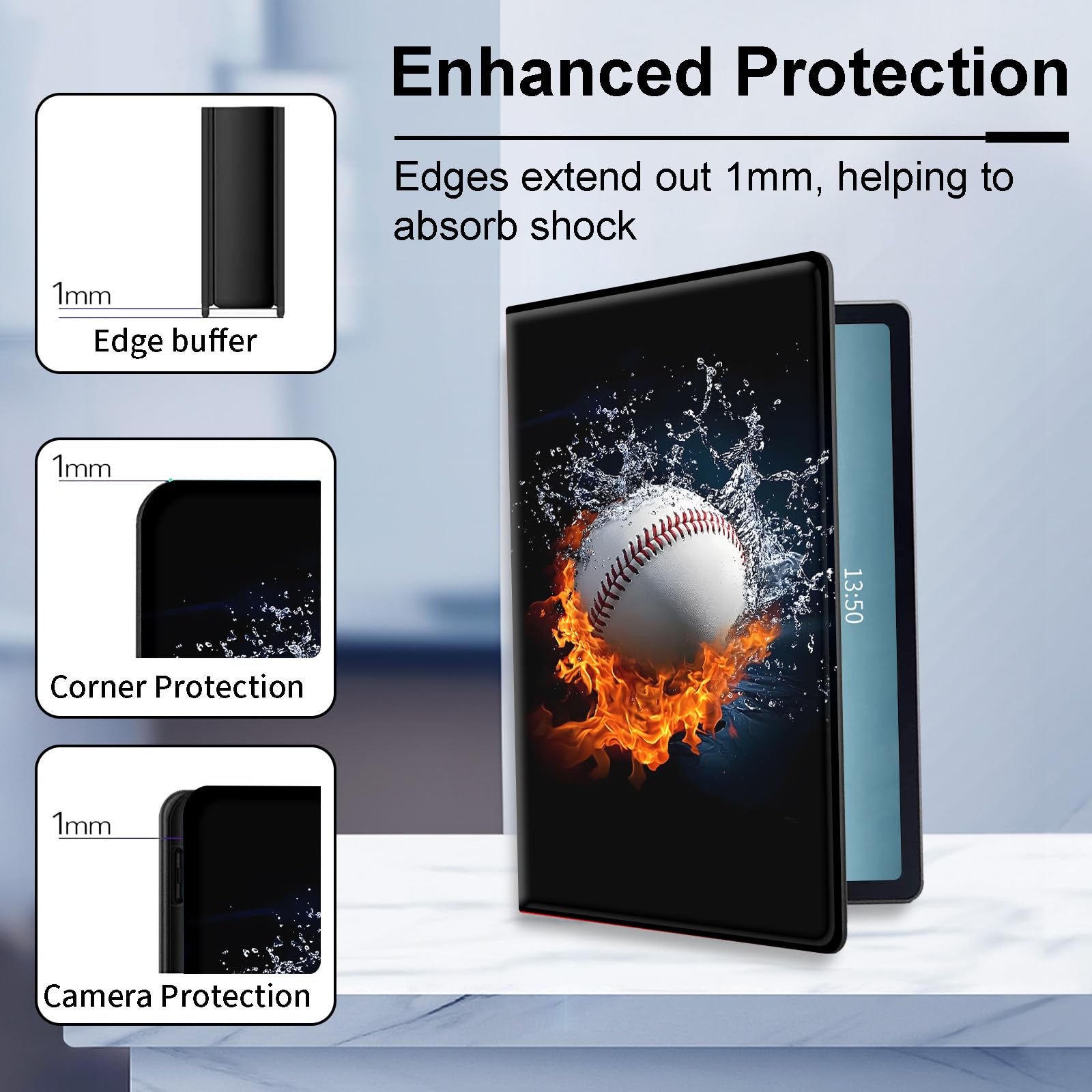 Funda para tablet Kindle Paperwhite/Colorsoft Signature Edition de 7 pulgadas de 12ª generación 2024 para niños y niñas, lector electrónico de piel sintética, funda de viaje portátil con soporte para