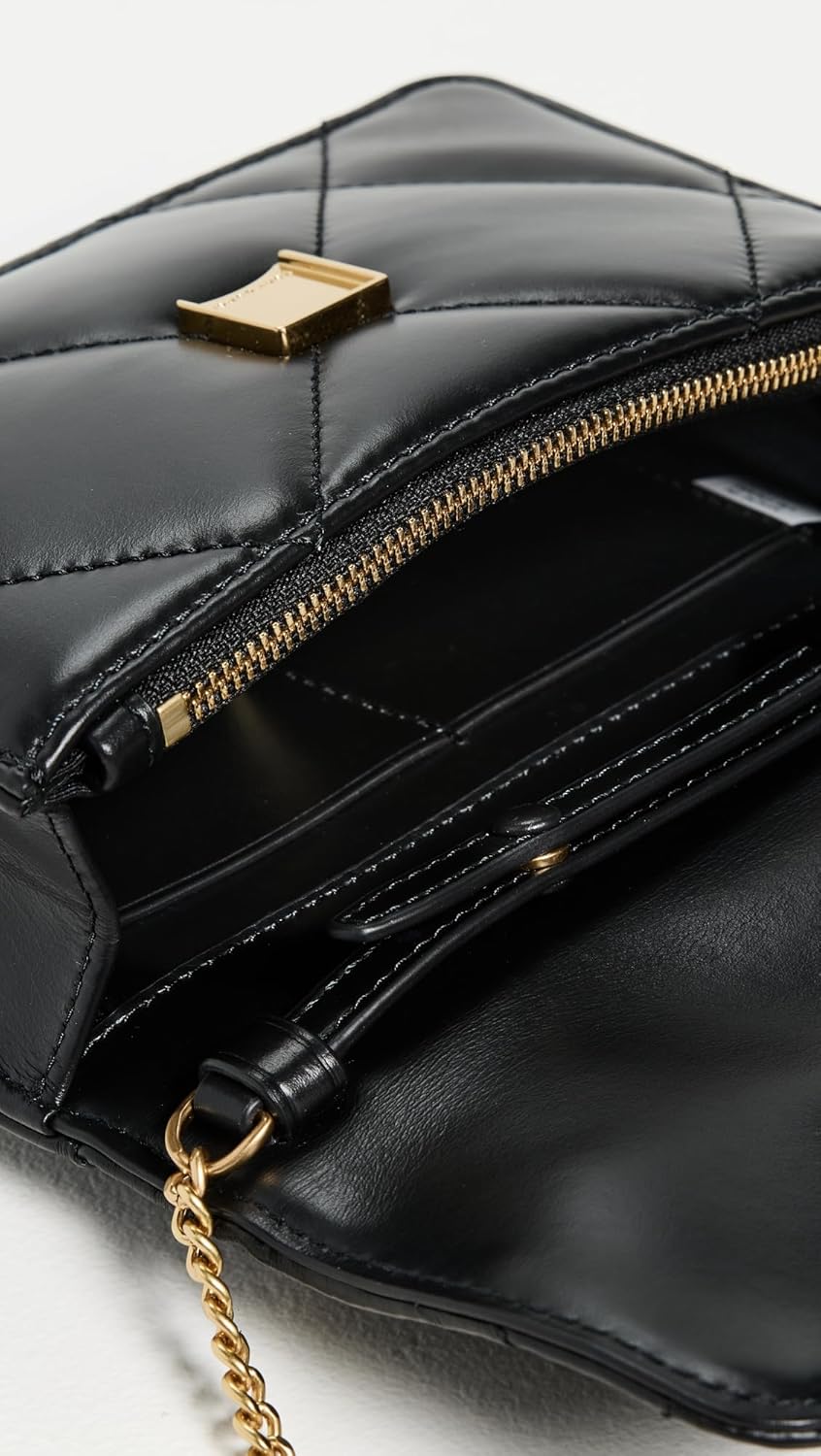 Tory Burch Women's Kira Diamond Quilt Mini Top Handle Chain Crossbody Bag - Image 6