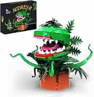 知育 ブロックAudrey II おもちゃ 組み立てキット 人食い花 知育 ブロックAudrey II おもちゃ 組み立てキット 人食い花