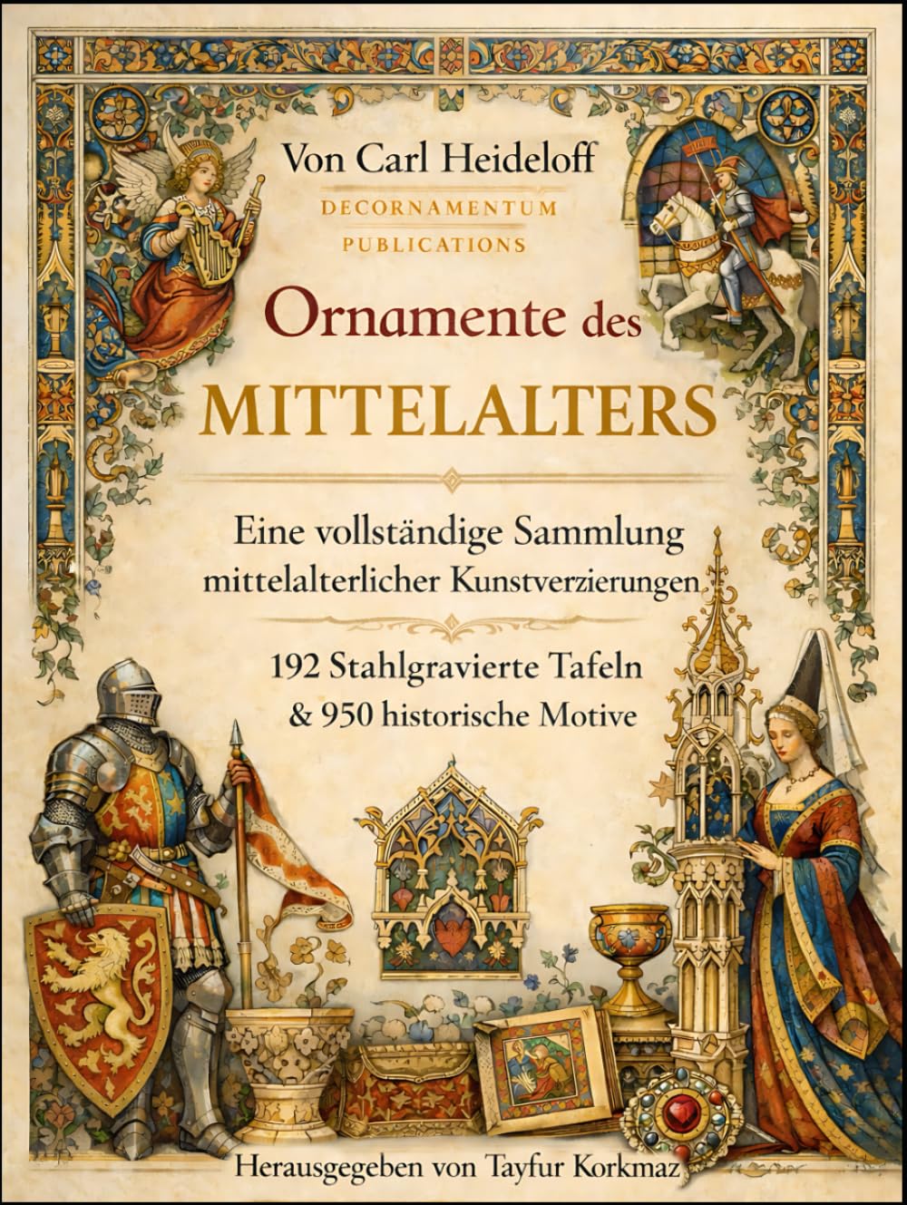 Trouver des motifs du Moyen Âge authentiques livre Die Ornamente des Mittelalters