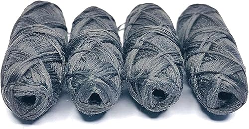 Miniatura 5 de Recambio de hilo dental de carbón de bambú biodegradable vegano  Cera de Candelilla natural  30M x4  Aceite esencial de menta  Cuidado bucal