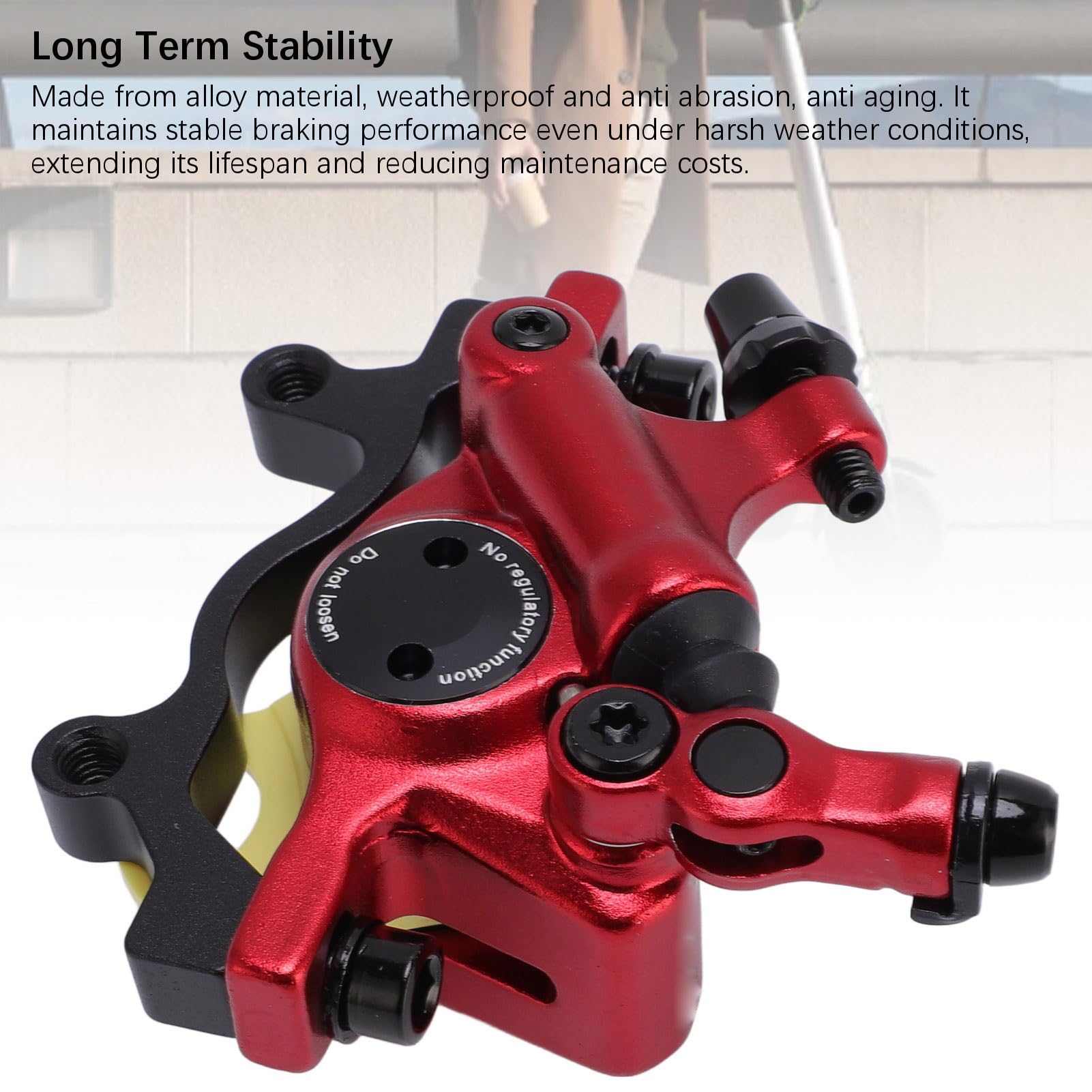 Tbest Pinza Freno a Disco Idraulico HB100 Potente Frenata Lineare per Materiale in Lega di Scooter Elettrici M365 Pro2